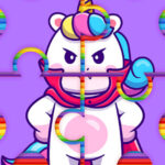 Cute Rainbow Unicorn Puzzles